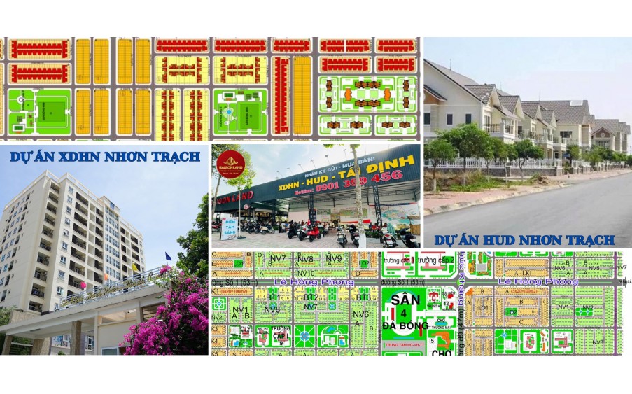 Saigonland Nhơn Trạch - Cần mua nhanh - bán nhanh đất nền dự án Hud Nhơn Trạch Đồng Nai